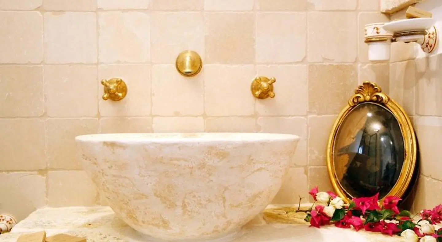 Masseria Montenapoleone Badezimmer