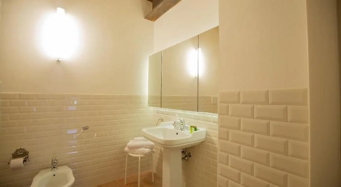 Residence Corte San Carlo Badezimmer