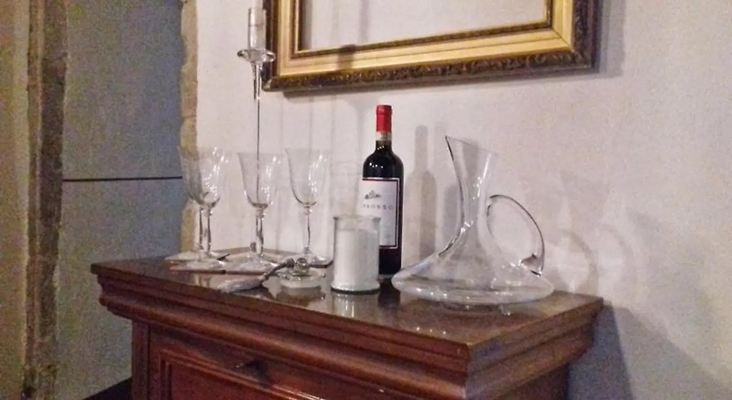 Castello Di Compiano Hotel Relais Museum Badezimmer