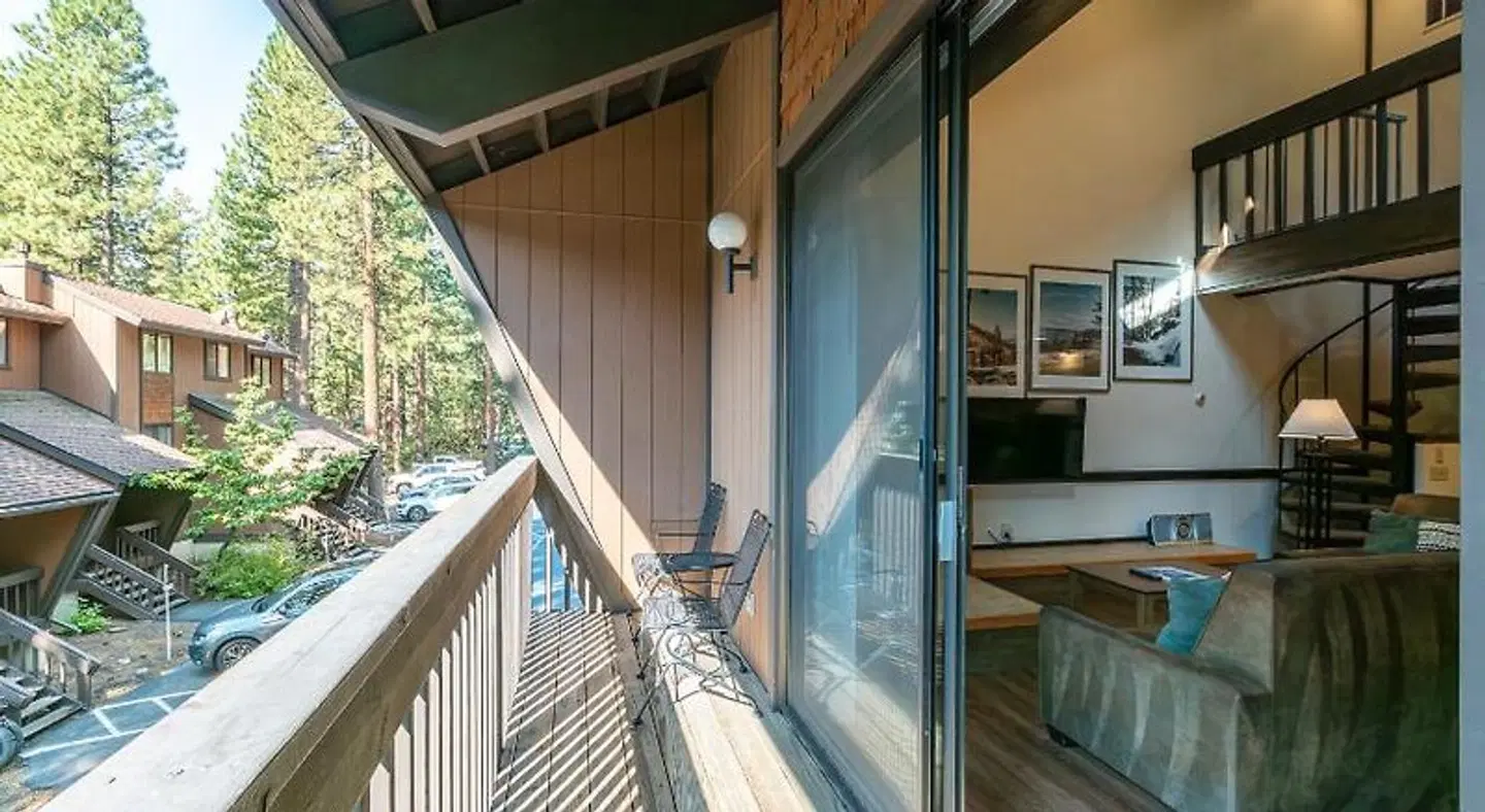Club Tahoe Resort Terrasse