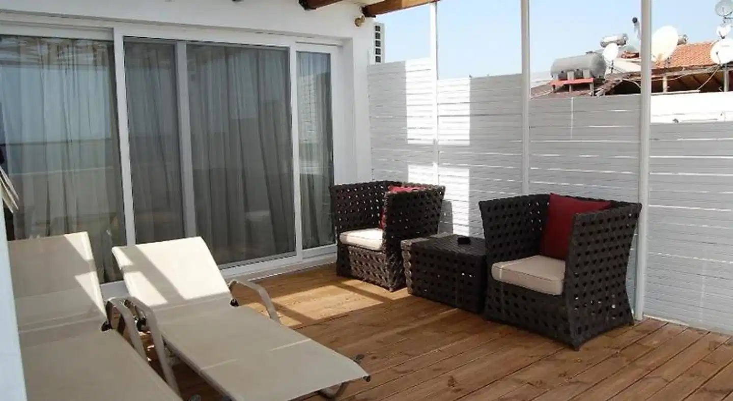 Paralia Beach Boutique Hotel Terrasse