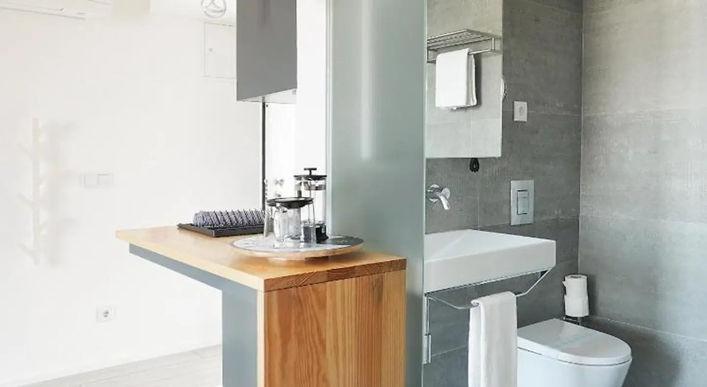 7g Roaster Apartments Badezimmer