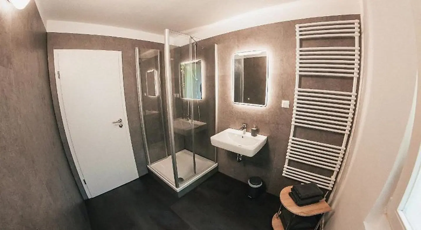 Palais Apartments Badezimmer
