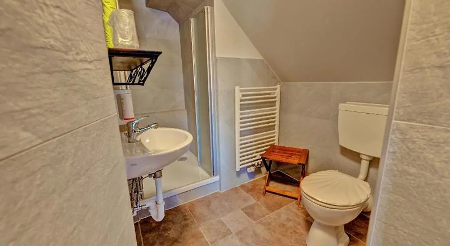 Pension Spreewaldhof Leipe Badezimmer