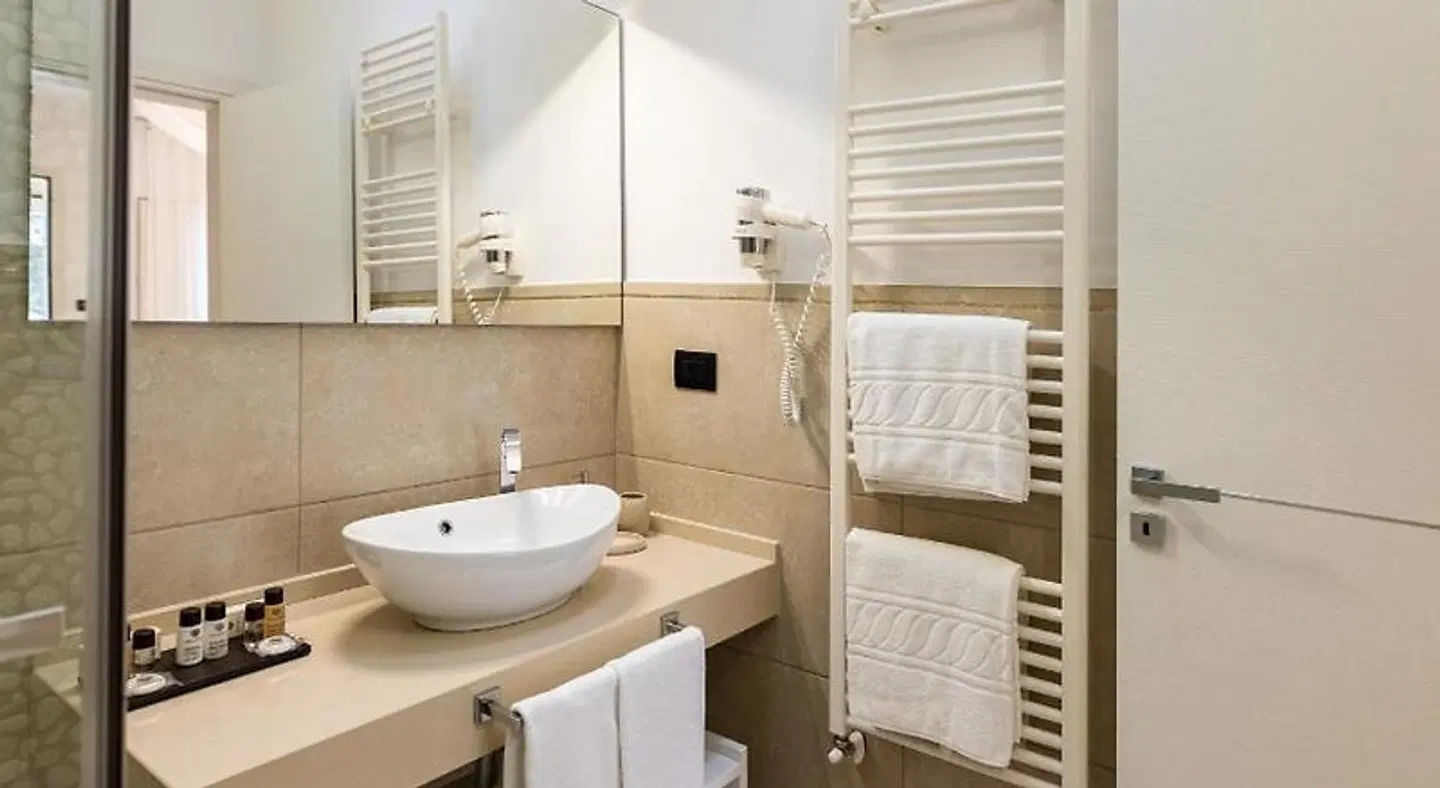 Masseria Muntibianchi AgriResort Badezimmer