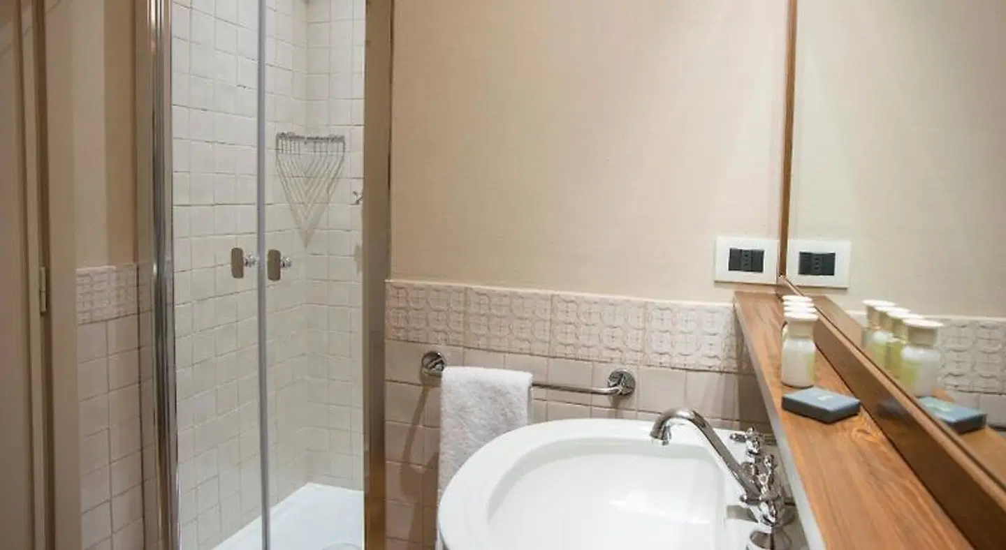 Albergo Ristorante Bucaneve Badezimmer