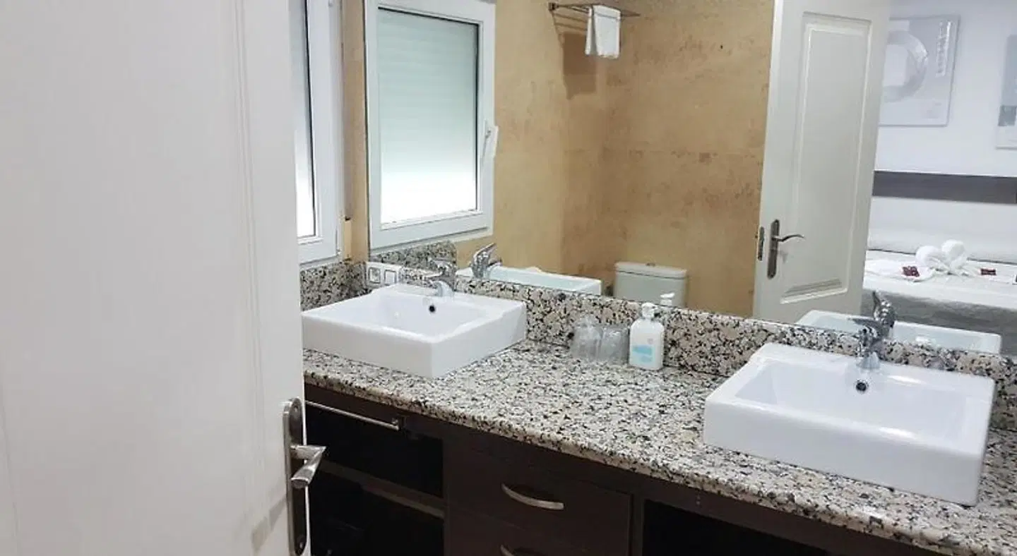 Hostal Goyesco Plaza Badezimmer