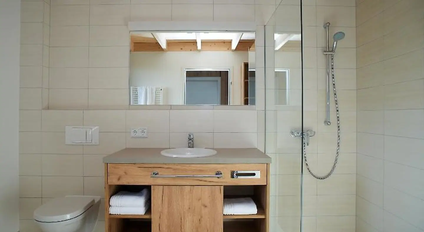 See- und Waldresort Gröbern Badezimmer