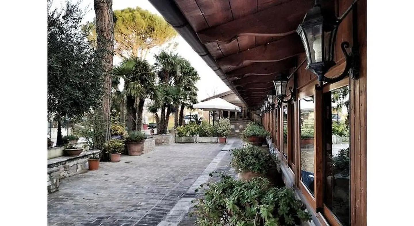 Hotel Villa Elda Garten