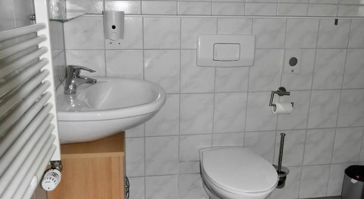 Pension Metilstein Badezimmer