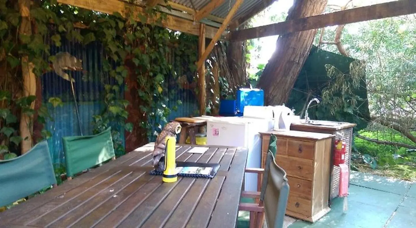 Black Cockatoo Lodge Terrasse