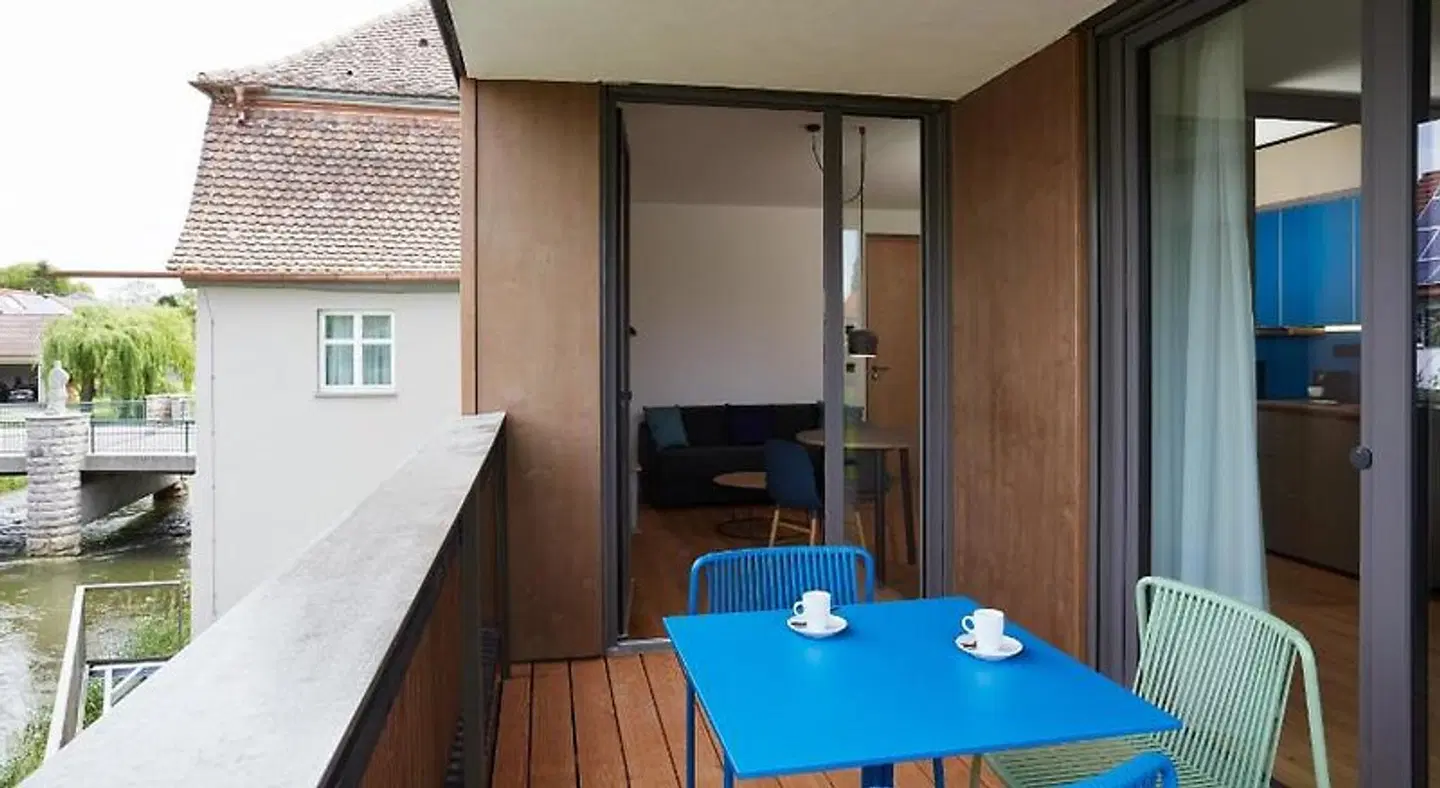 Sternen Bohlingen Aparthotel Badezimmer