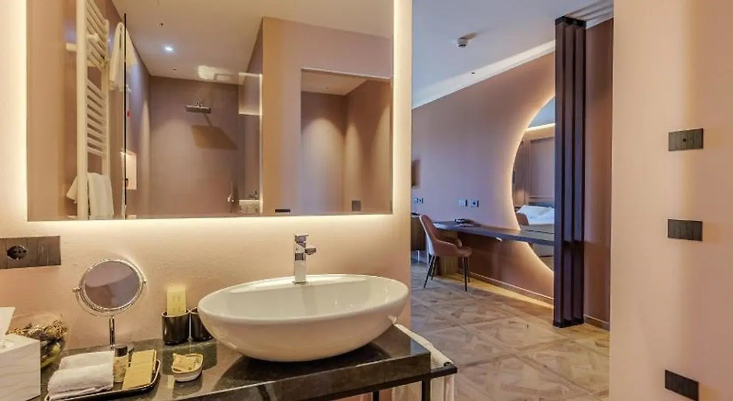 Hotel DeVille Badezimmer