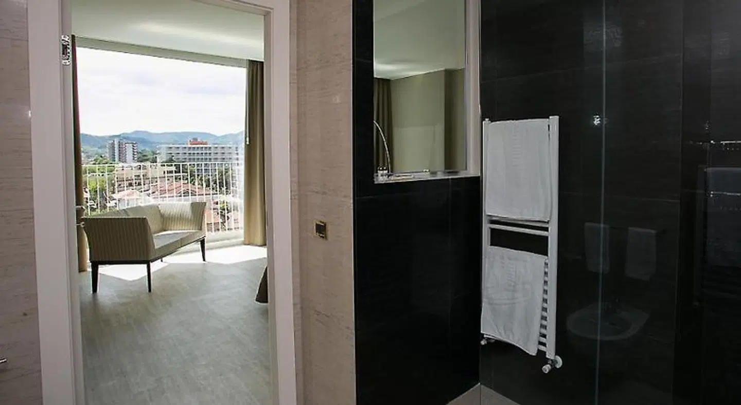 Hotel Abano Astoria Badezimmer