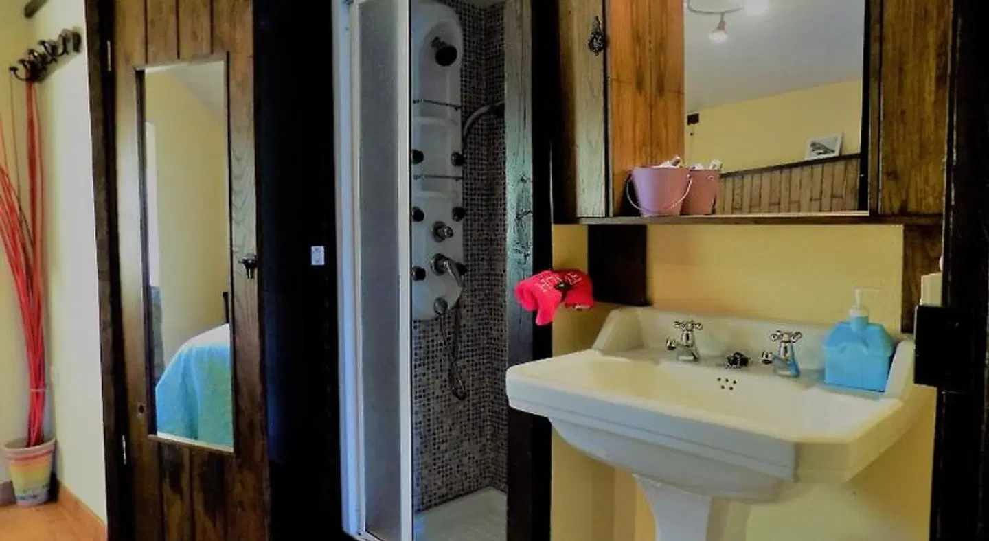 Vivienda Vacacional Bioxana Badezimmer