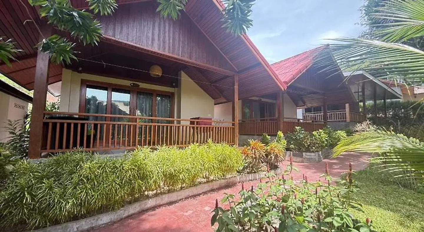 Nice Beach Bungalow Garten