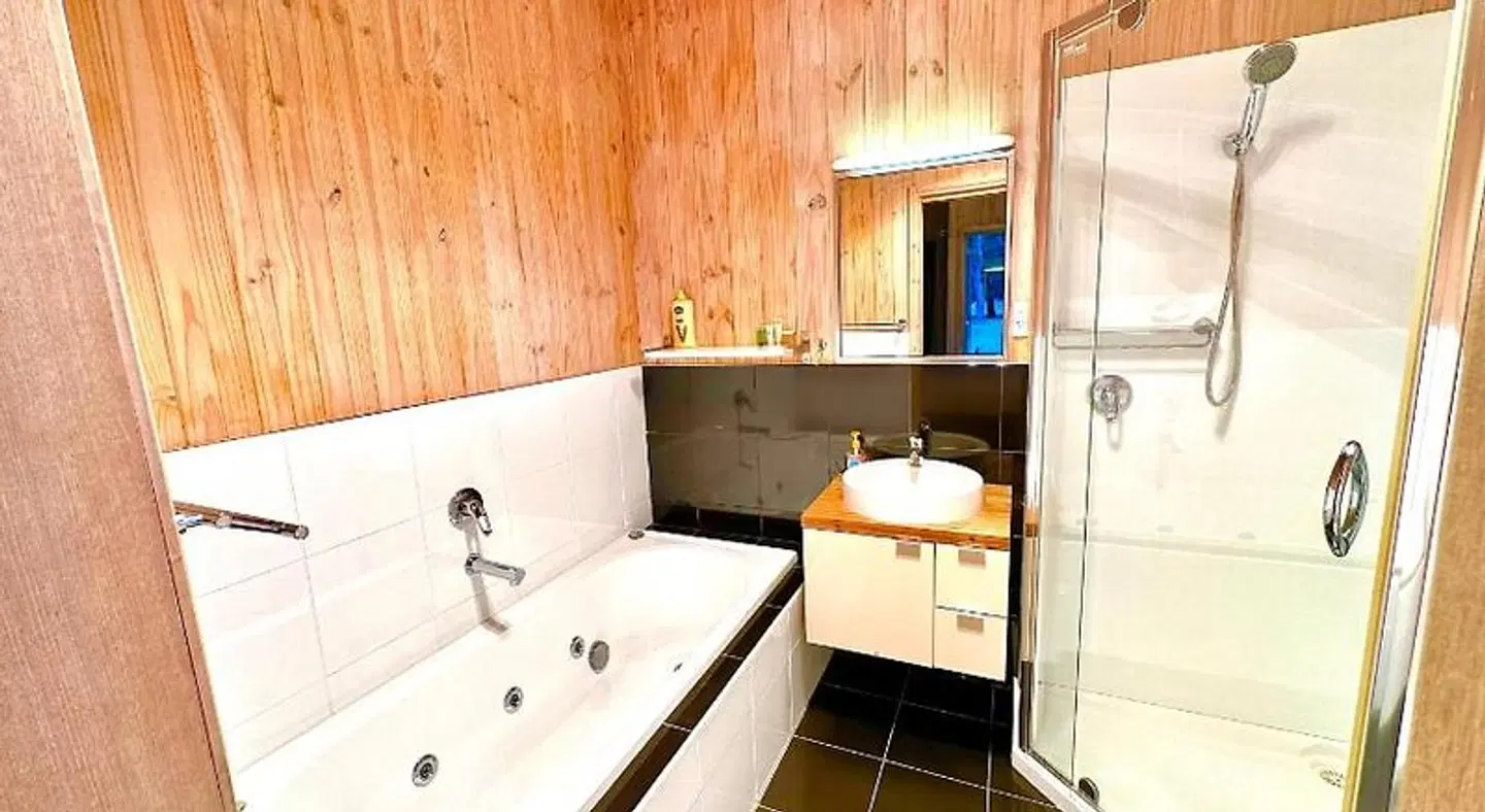 Grampians Chalets Badezimmer