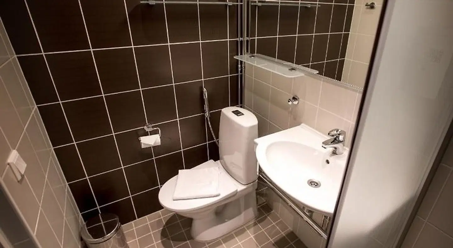Gustavelund Hotel Badezimmer