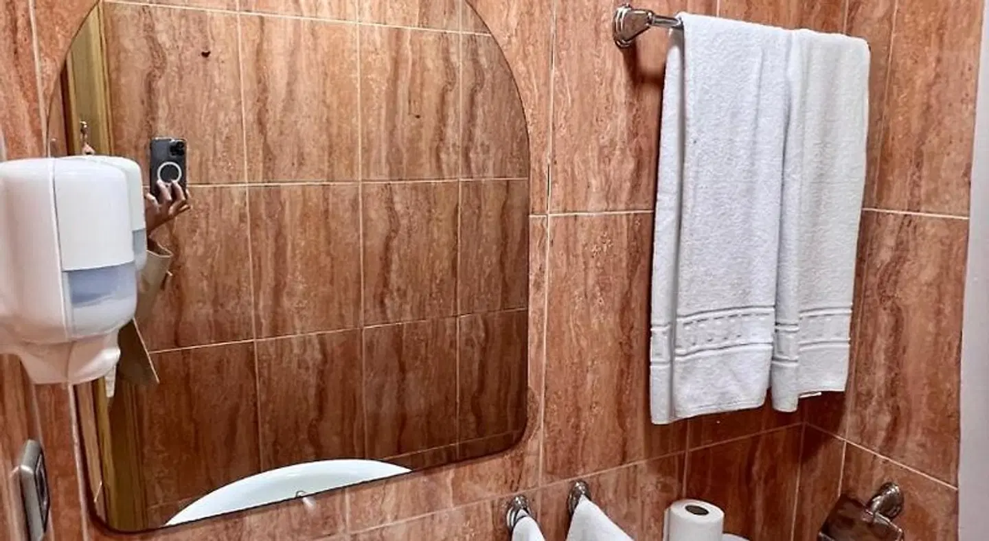 Hospederia del Pilar Badezimmer