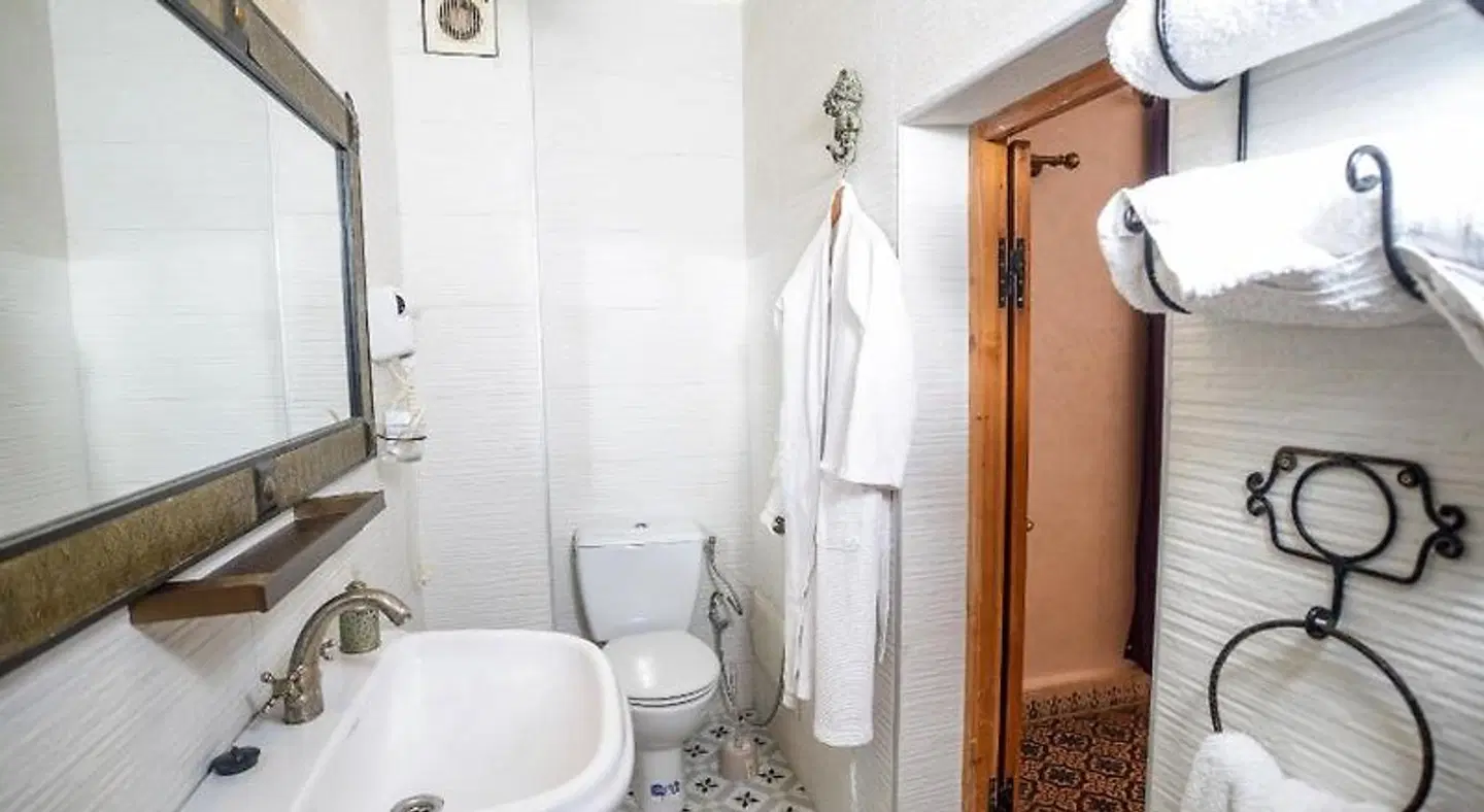 Riad Zayane Atlas Badezimmer