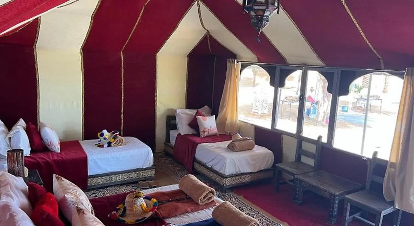 Sahara Majestic Luxury Camp Terrasse