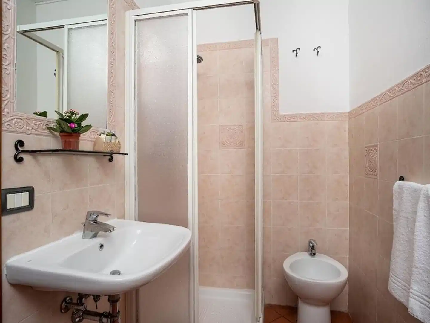 B&B Antica Posta Badezimmer