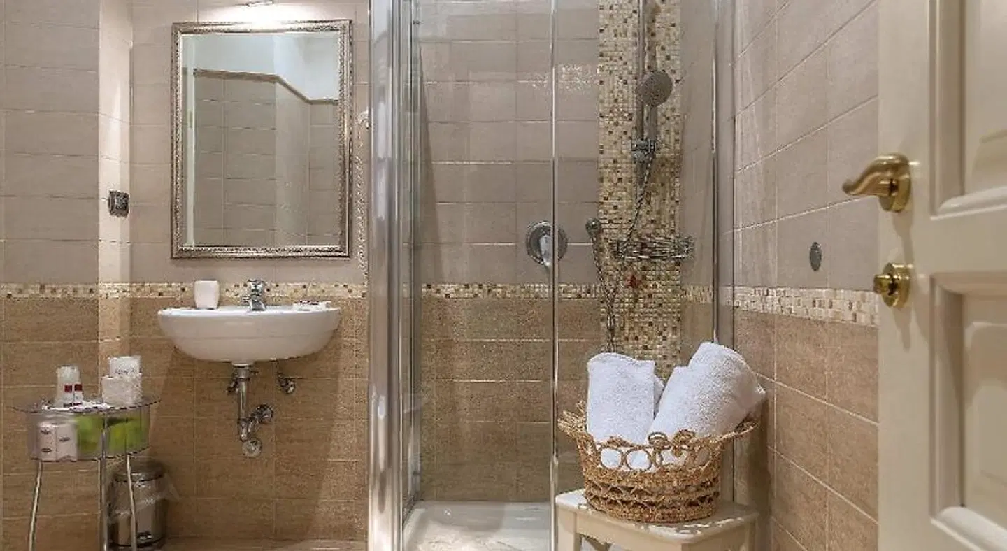 I Tre Moschettieri Guest House Badezimmer