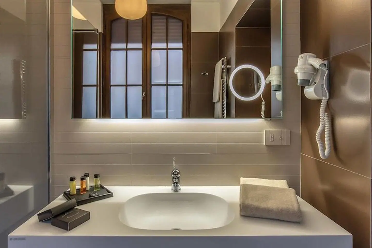 Albergo Etico Roma Badezimmer