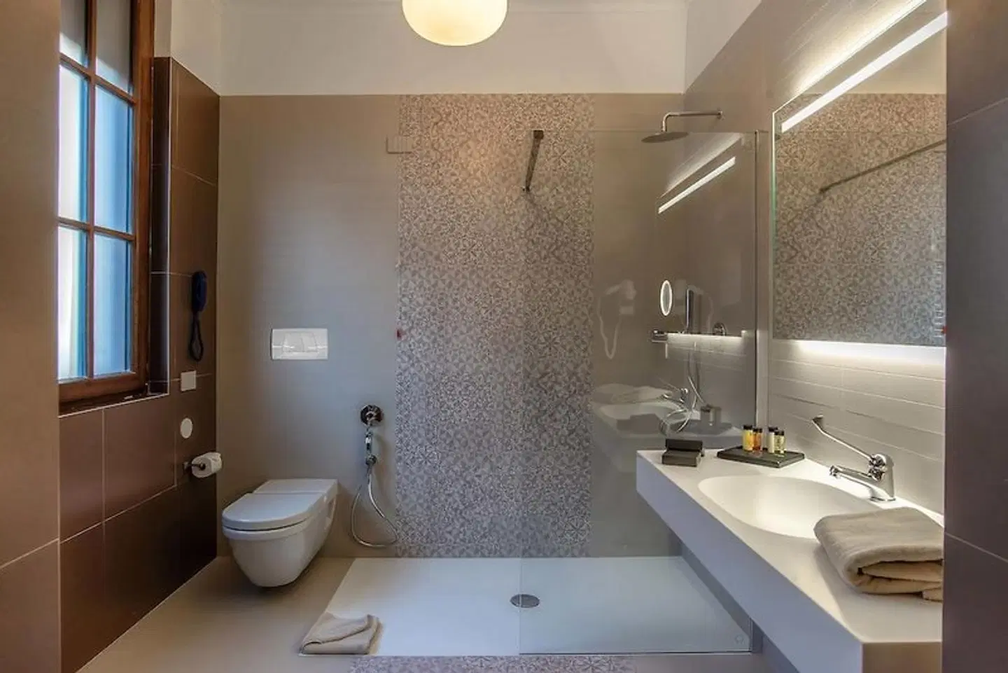 Albergo Etico Roma Badezimmer