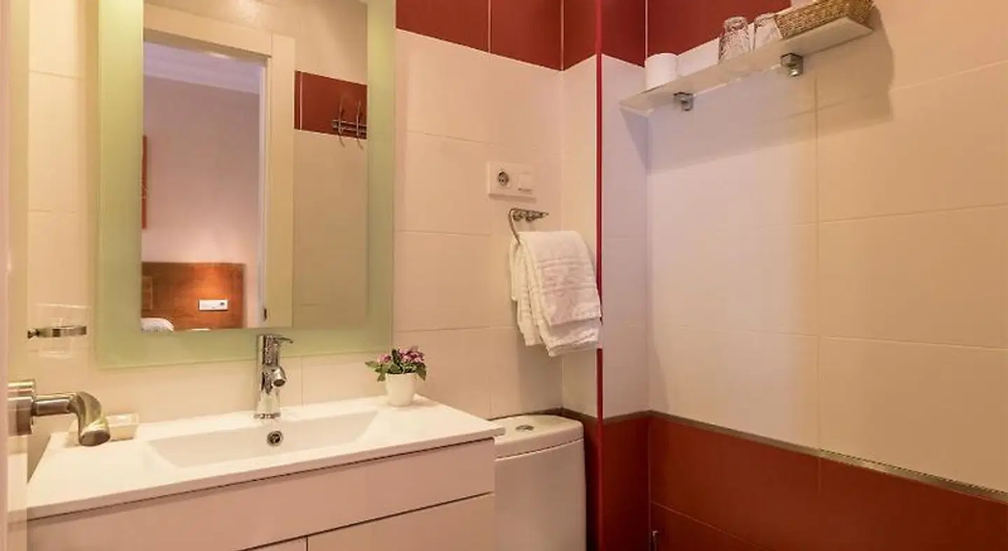Hostal Santillan Badezimmer