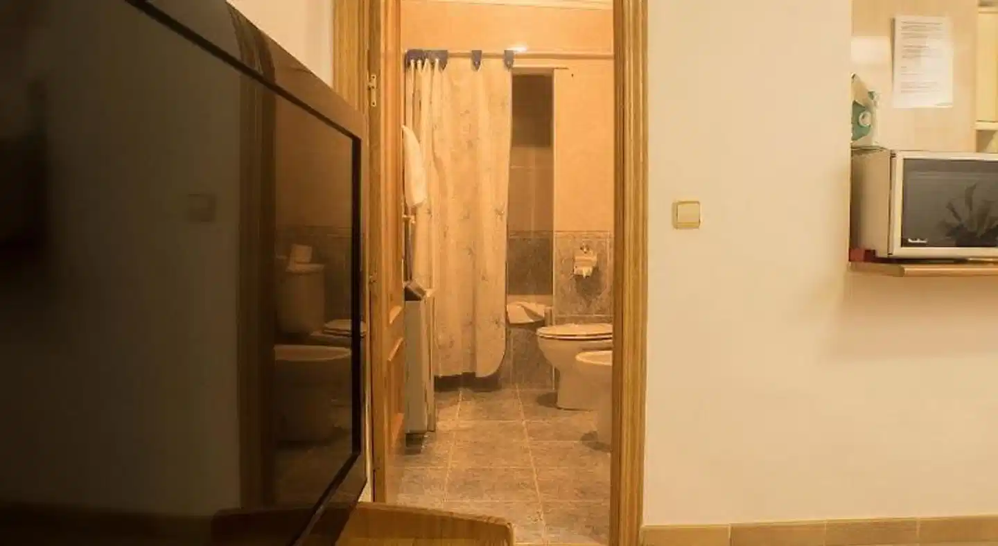 Hostal Oriente Badezimmer