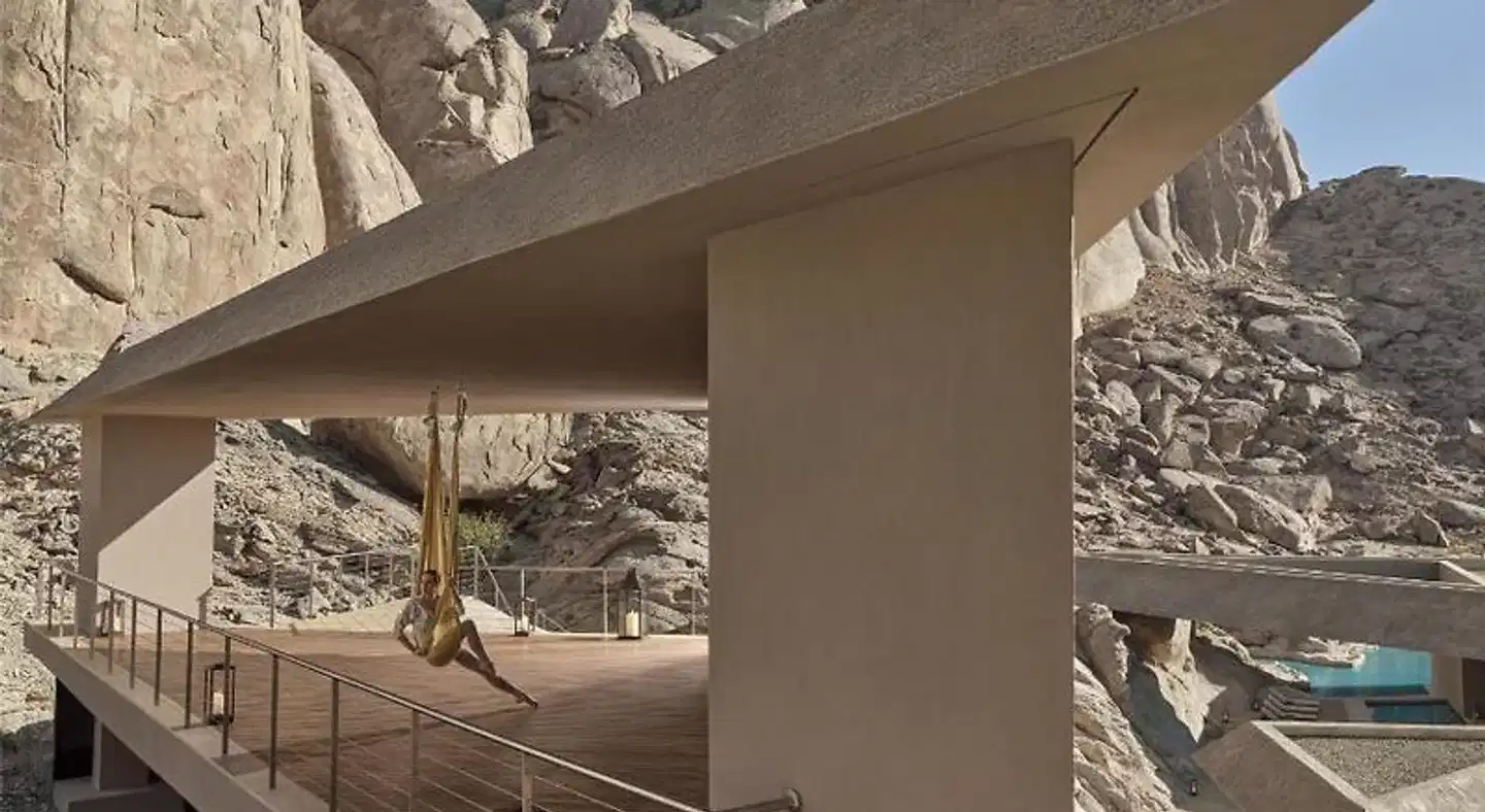 Desert Rock Resort Badezimmer