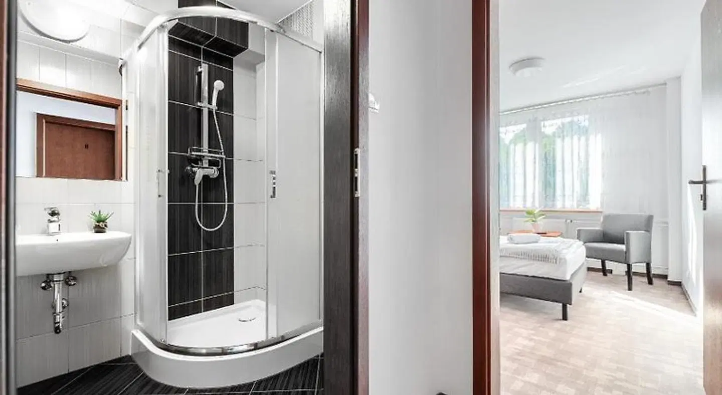 Studencki Dom Marynarza Korab Badezimmer