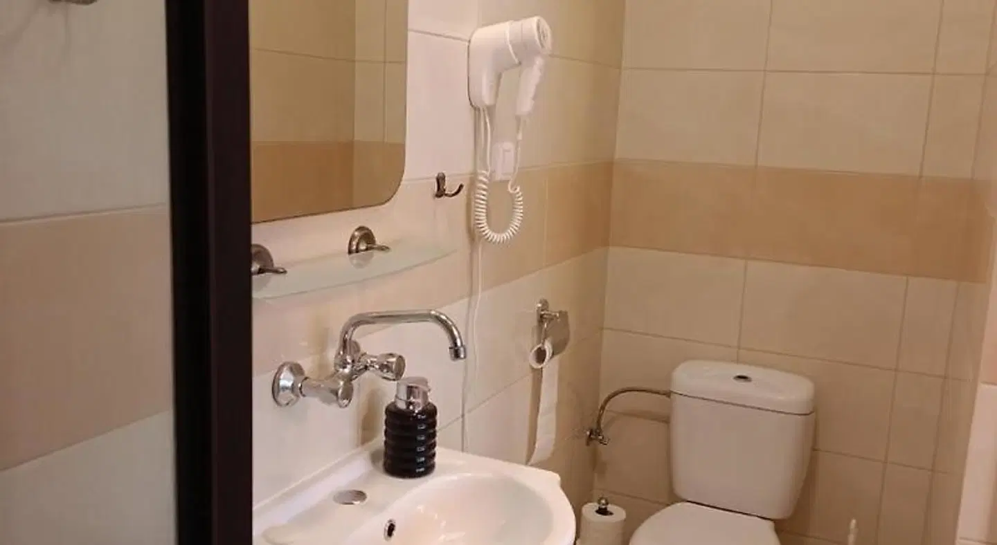 Letnia willa Jacuzzi & Sauna Badezimmer