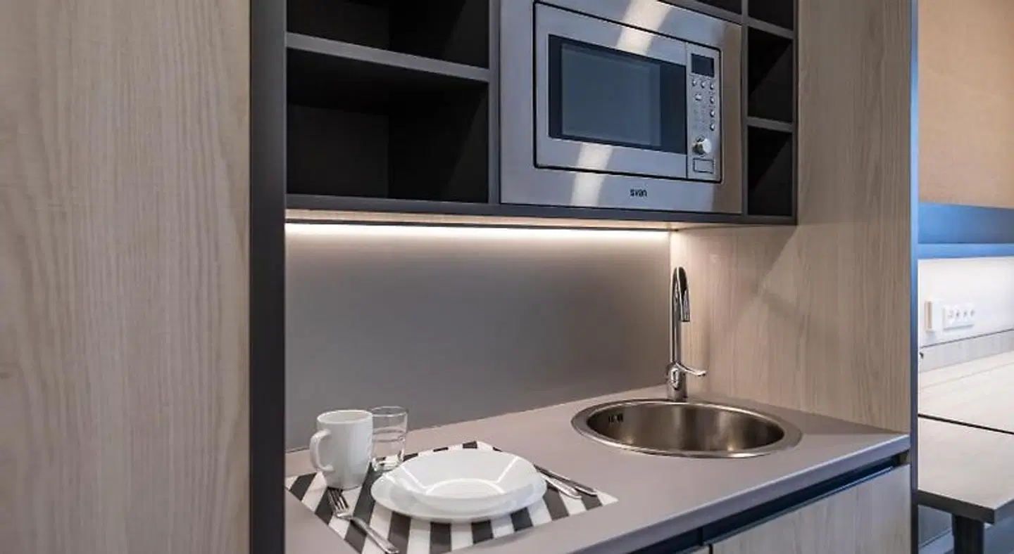 Residencia Universitaria Campus Málaga Badezimmer