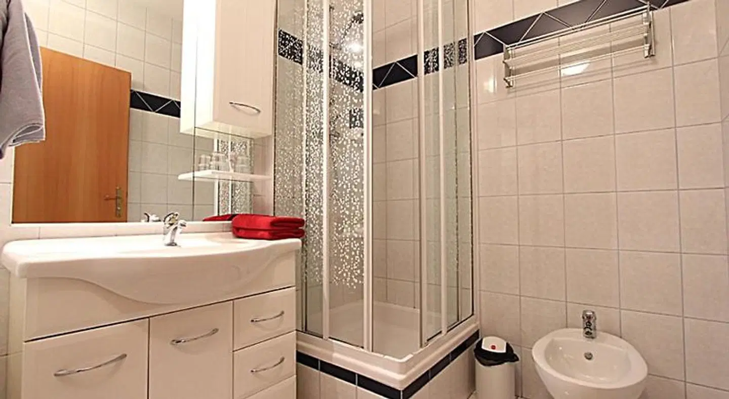 Krainz Familienhotel Badezimmer