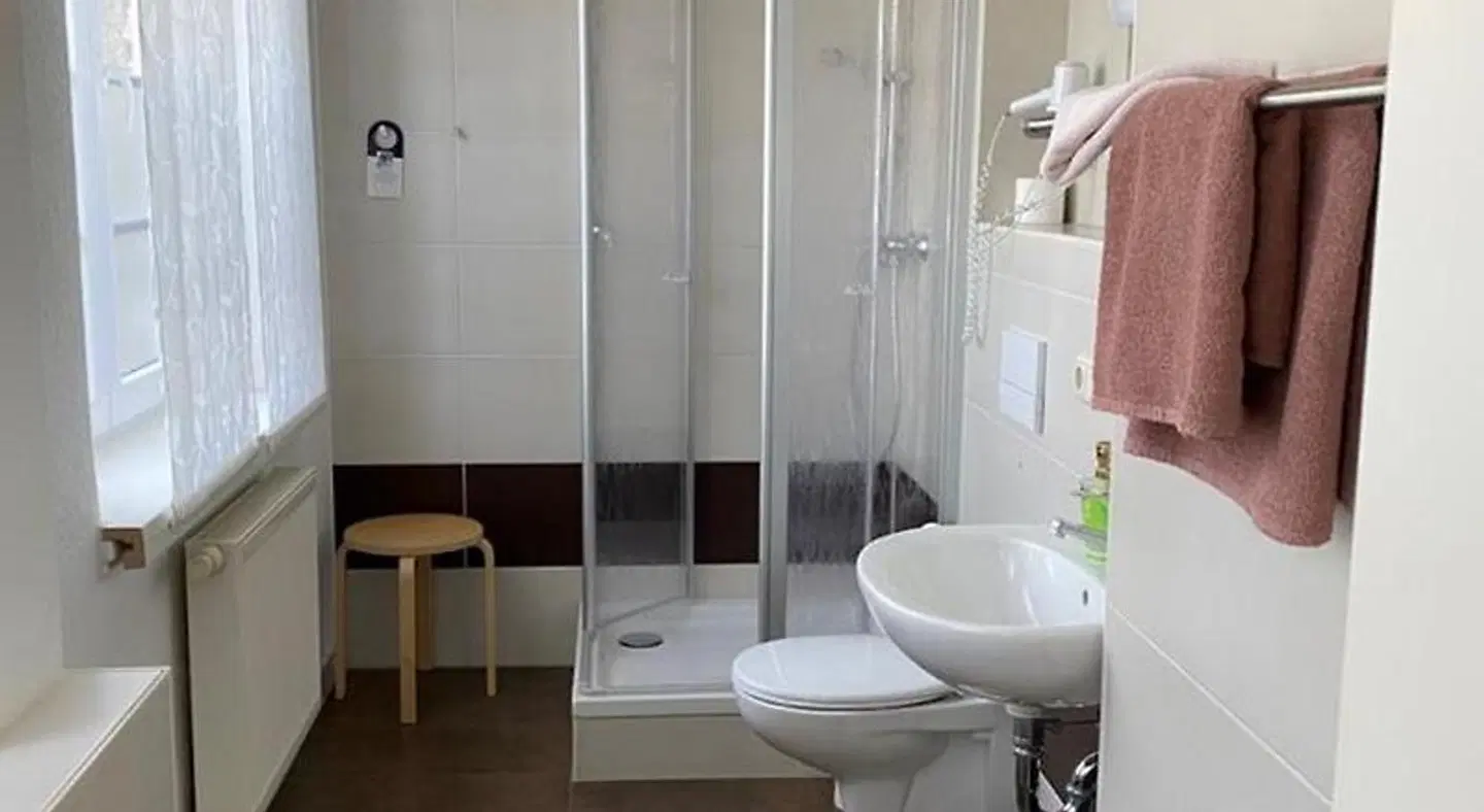 Pension No. 55 Badezimmer