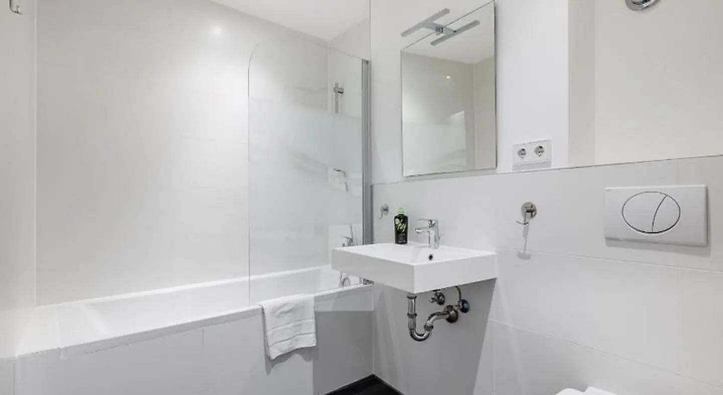 Limehome Augsburg Pilgerhausstraße Badezimmer