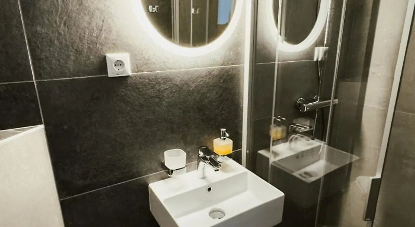 Hotel am Stadtpark Nordhausen Badezimmer