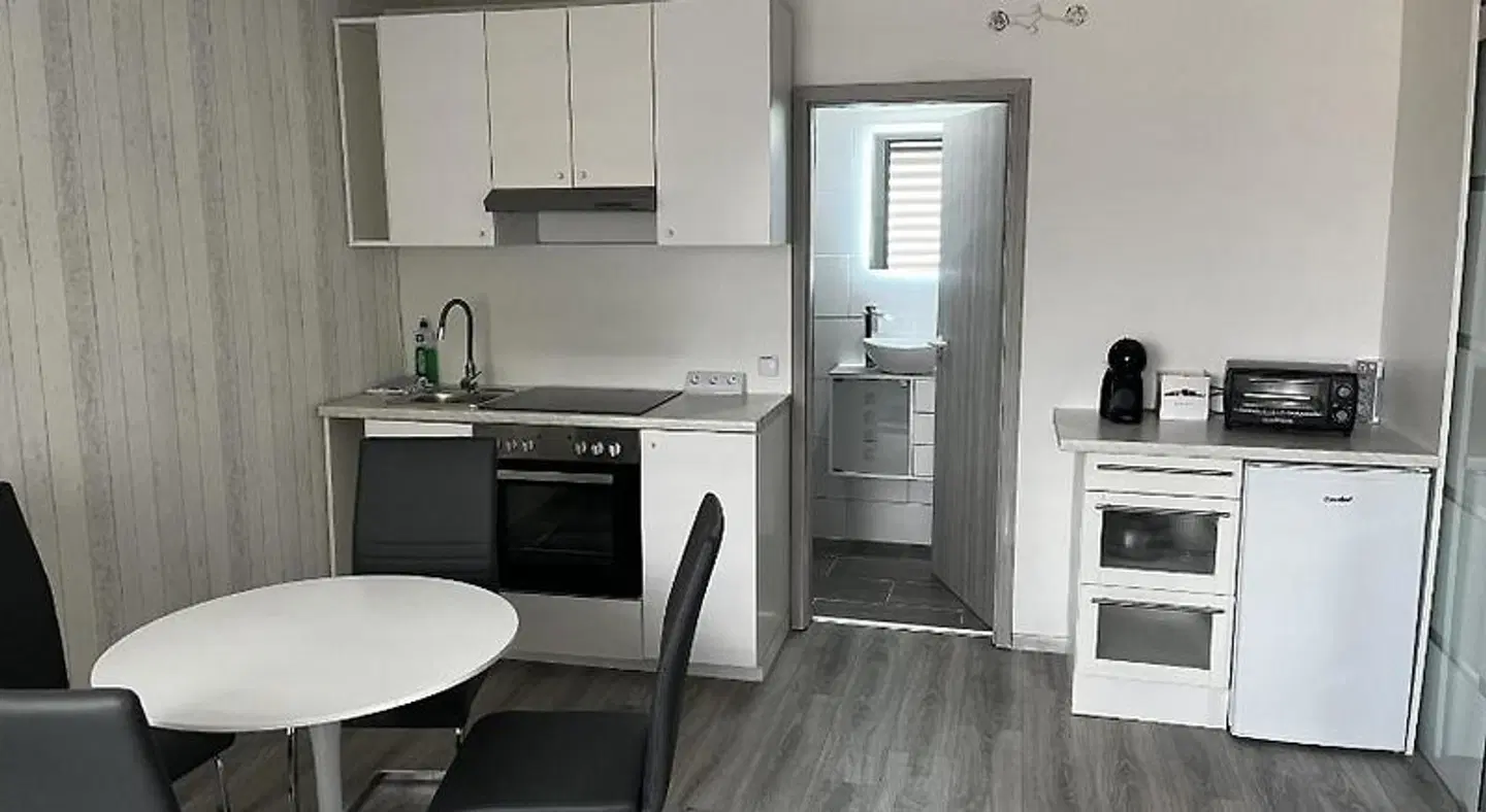 Messe-Hotelzimmer-Appartements Badezimmer