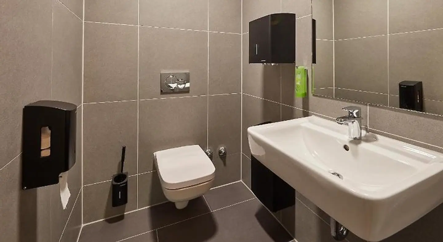 The Bunk Hostel Badezimmer