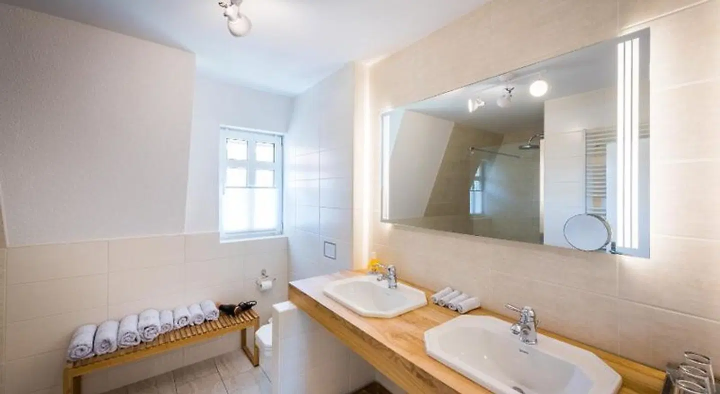 Bellevue Ferienwohnungen Badezimmer