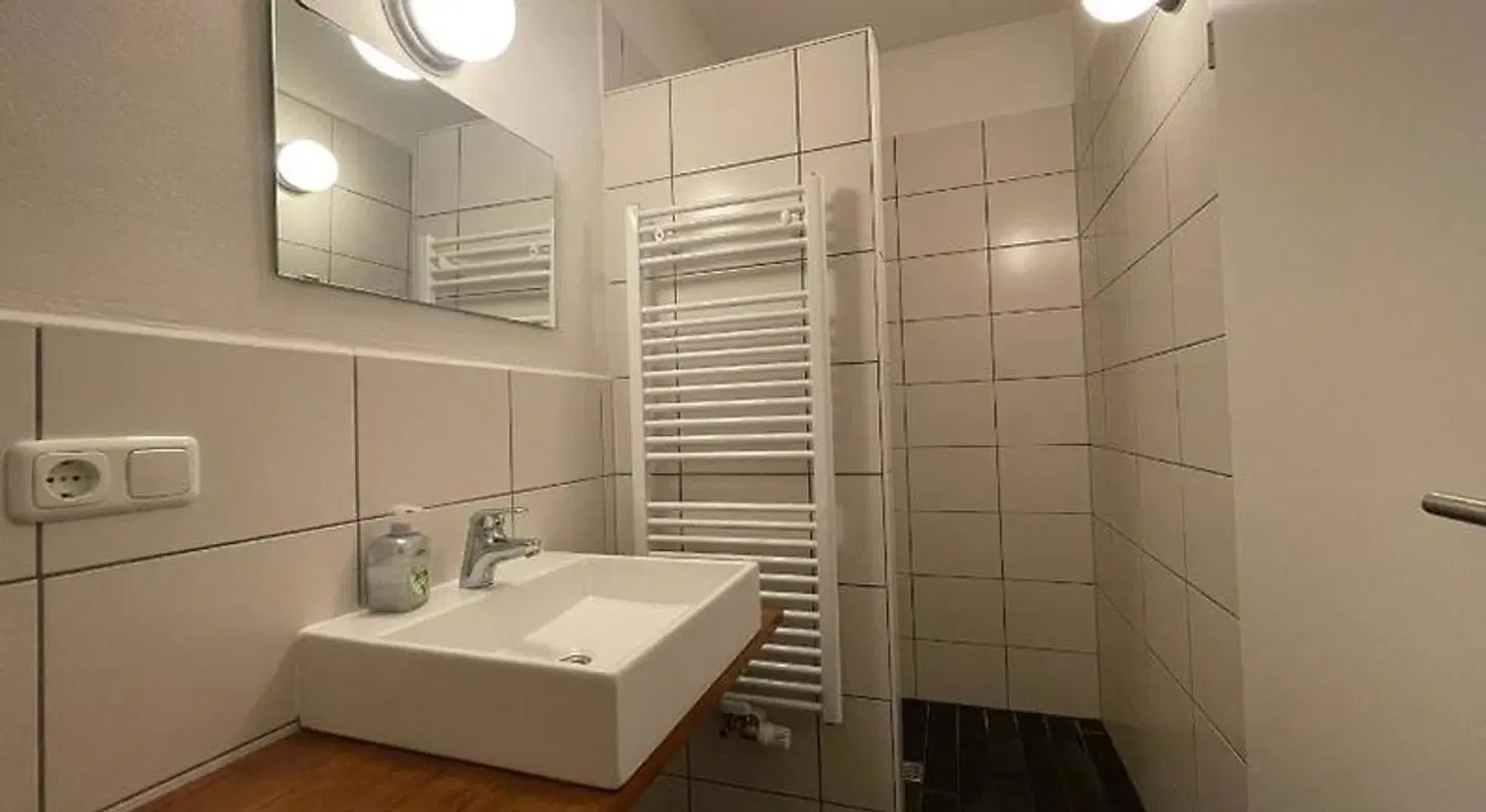 Die Strumpffabrik - Guesthouse Badezimmer