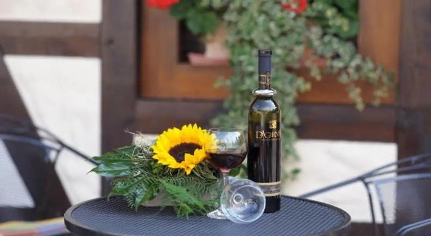 Landhotel Krolik Terrasse