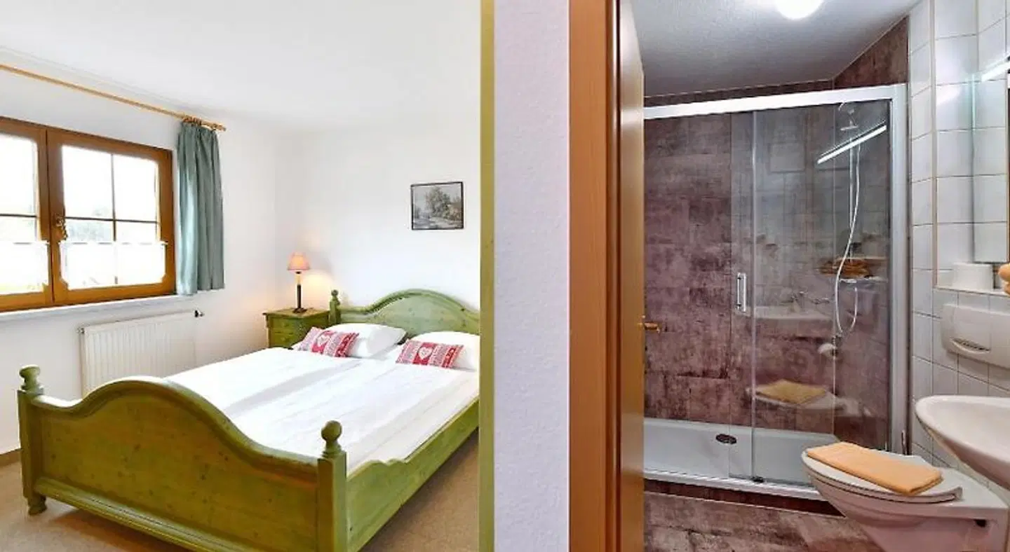 Landhotel Jungbrunnen Badezimmer