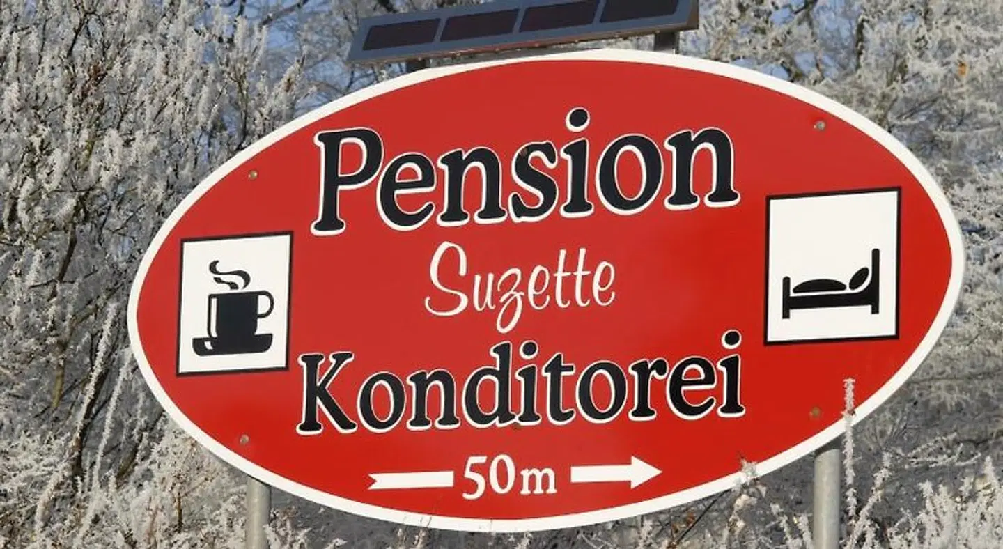 Pension Cafe Suzette Landkarte
