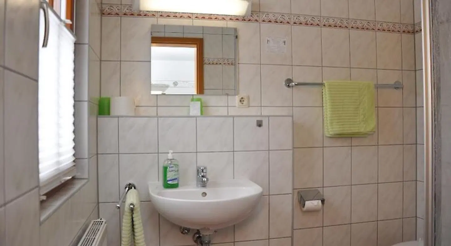 Steakhouse & Pension Crazy Horse Badezimmer