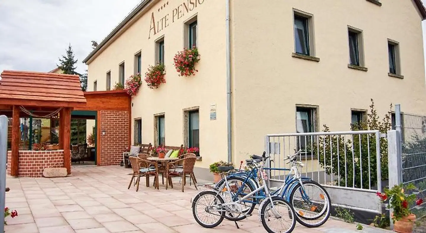 "Alte Pension" Bautzen Terrasse