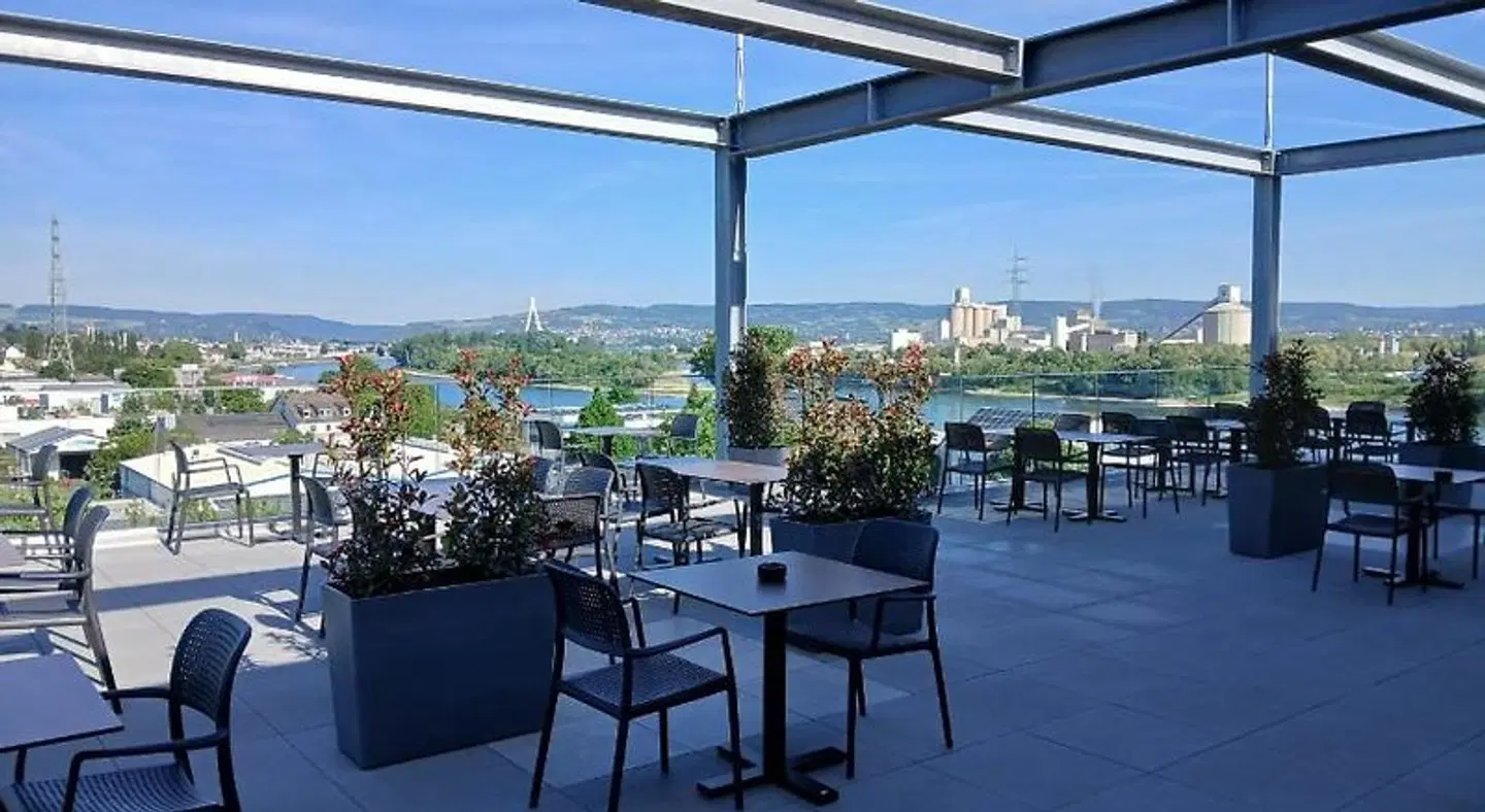 Frames Hotel GmbH Terrasse