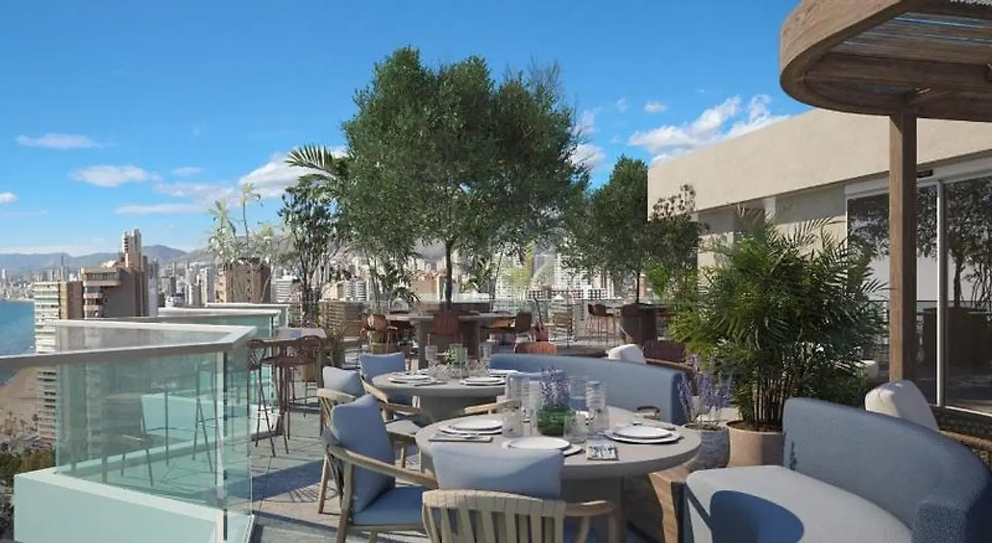 Port Benidorm Hotel & Spa Terrasse